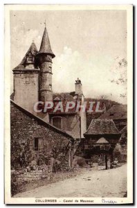 Old Postcard Collonges Castel De Maussac