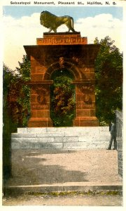 Canada - Nova Scotia, Halifax. Sebastopol Monument