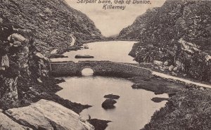 KILLARNEY IRELAND~SERPENT LAKE-GAP OF DUNLOE-STONE BRIDGE~PHOTO POSTCARD
