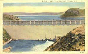 Elephant Butte Dam in Hot Springs, New Mexico