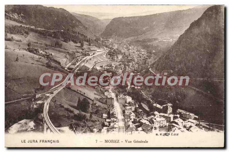 Old Postcard Morez Vue Generale