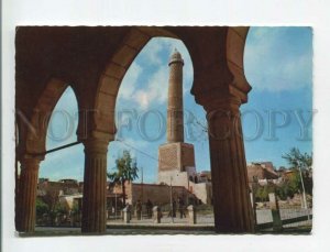 471049 Iraq Mosul old Al-Nuri Mosque leaning minaret Old postcard