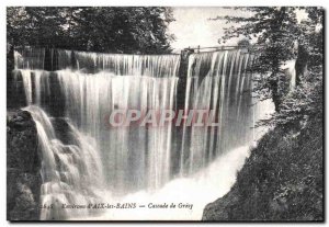 Old Postcard Aix Les Bains Surroundings Cascade Gresy