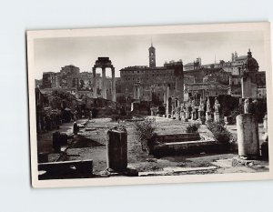 Postcard Casa deile Vestels Foro Romano Rome Italy