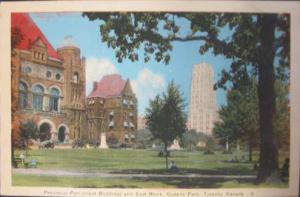 Toronto Canada Parliament Postcard