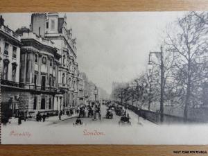 c1903 - Piccadilly - London - Interesting view - Undivided Back