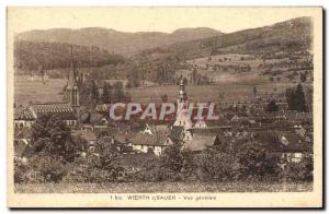 Old Postcard Woerth Sauer Vue Generale