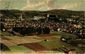 CPA Lourdes Vue panoramique prise du Petit Jer (993375)