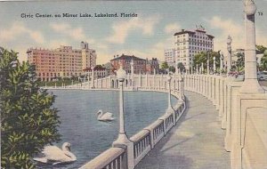 Florida Lakeland The Civic Center On Mirror Lake