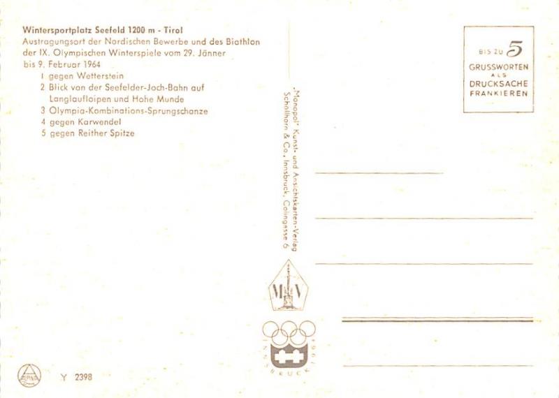 Wintersportplatz Seefeld - Olympic