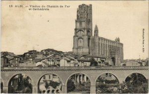 CPA ALBI Viaduc du Chemin de Fer et Cathedrale (1087420)