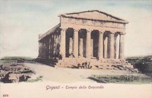 Italy Girgenti Tempio della Concordia