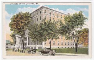 Augusta House Augusta Maine 1920c postcard