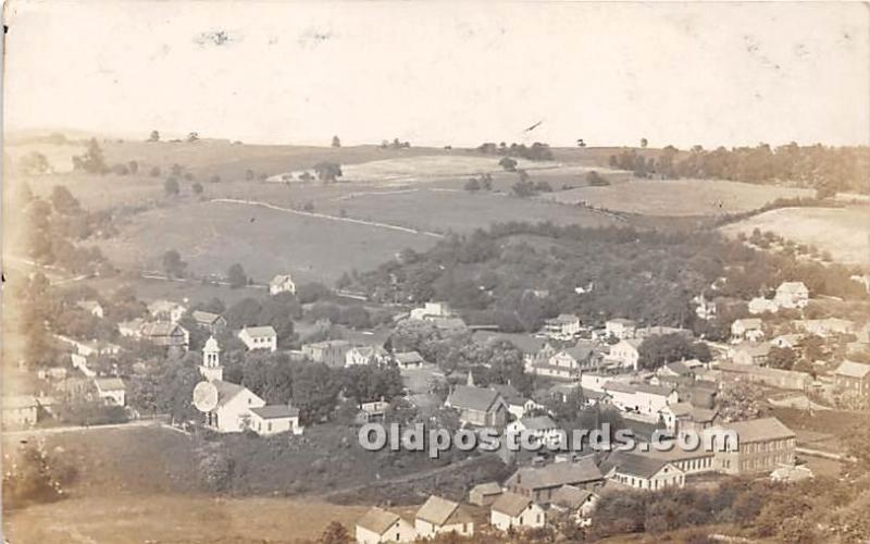 Birdseye View, Real Photo Mount Lebanon, NY, USA Unused 