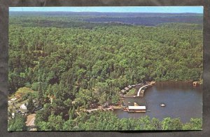 h2603 - MINERS BAY Ontario 1970s Aerial View of The Lodge