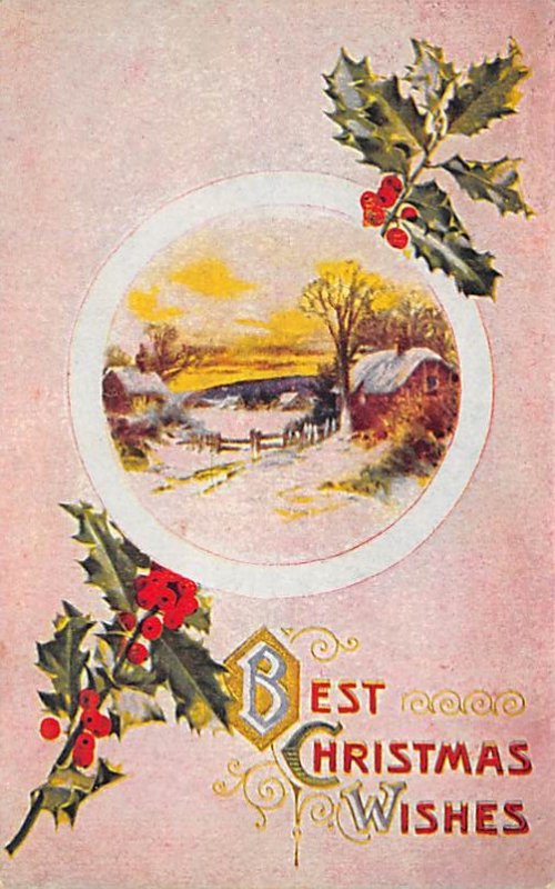 Christmas Postal used unknown 