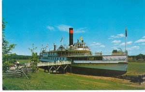 Lake Champlain Steamer SS Ticonderoga now at Shelburne Museum VT, Vermont