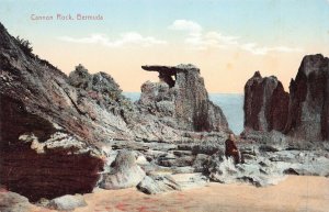 Cannon Rock, Bermuda, Early Postcard, Unused