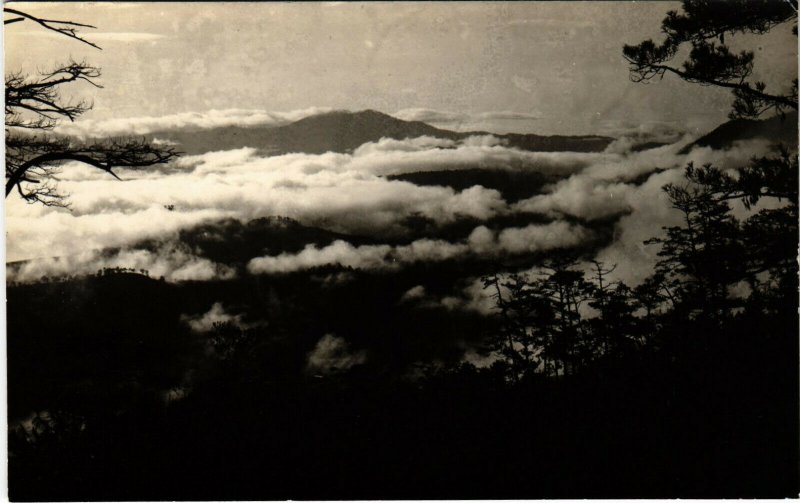 PC CPA PHILIPPINES, BIRD'S EYE VIEW, Vintage REAL PHOTO Postcard (b19040)