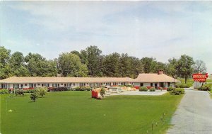 Cartersville Georgia 1960s Postcard Imperial Lodge Motel