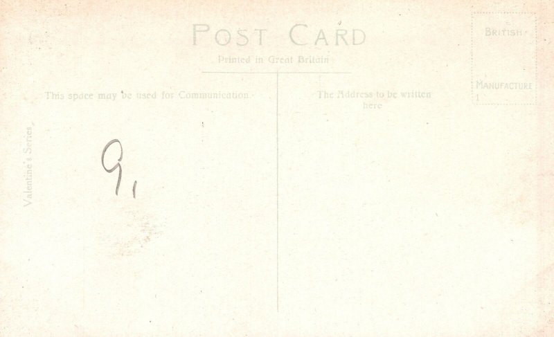 Vintage Postcard 1910's The Royal Progress Victoria Memorial London England UK