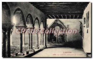 Postcard Old Ariege St lizi?re Interieur du Cloitre