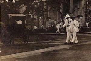 1907-09 RPPC SANTA CRUZ CHURCH MANILA PHILIPPINES ISLANDS Real Photo Postcard 