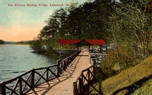 Lakewood, New Jersey - The Famous Kissing Bridge - c1908