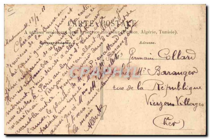 Old Postcard Folklore Bourbonnais The haying season