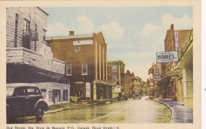 Rue Royale, Ste Anne de Beaupre , Quebec , Canada , 1930s