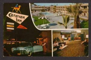 CA Caravan Inn Motel BAKERSFIELD CALIFORNIA Postcard