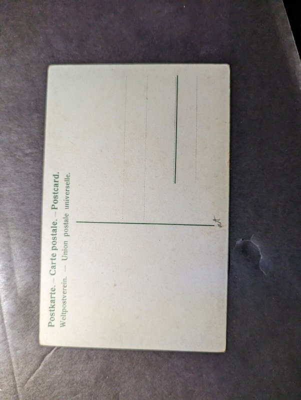 Mint Germany Norddeutscher Lloyd Postcard Bremerhaven Eastern Ship Routes