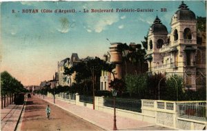 CPA ROYAN (Cote d'Argent) - Le Boulevard Frédéric-Garnier (976079)