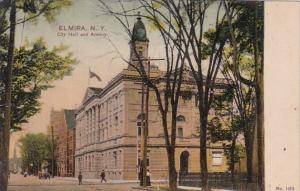 New York Elmira City Hall and Armory