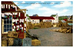 Massachusetts  Rockport lobsterman's Corner Bearskin Neck