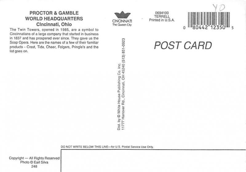 Proctor And Gamble World Headquarters, Cincinnati, Ohio 