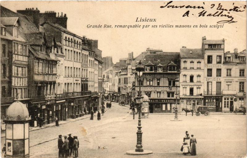 CPA LISIEUX - Grande Rue (276458)