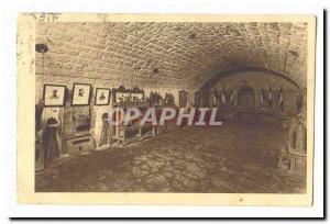 Fort Douaumont Old Postcard Remains the Many war in a bunker and museum foramnt