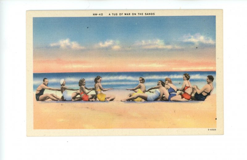 Swimming/Bathing - Tug o' war on the sands…