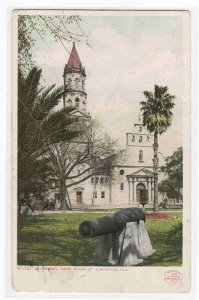 Cathedral St Augustine Florida Detroit Pub postcard