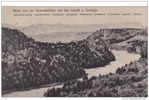 Blick Von Der Konradshohe Auf Das Isartal u. Gebirge, Berlin, Germany, 1900-1...