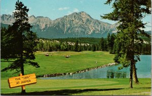 Jasper Alberta Golf Course 16th Hole Golfing Unused Postcard E87