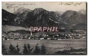 Germany - Germany - Bavaria - Bayern - Bavaria - Oberstdorf - Old Postcard