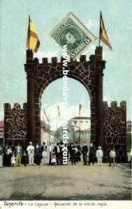 spain, Canary Islands, TENERIFE, La Laguna, Recuerdo de la Visita Regia (1910s)