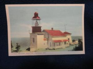 Cap Chat Lighthouse - Gaspe, Quebec Canada