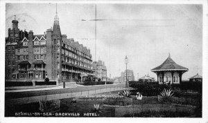 A905 England 1908 bexhill on Sea Sackville Hotel vintage postcard