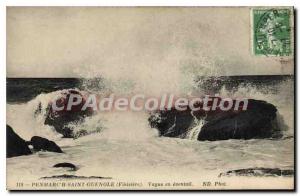 Postcard Old St Guenole Penmarch Finistere Vague fan