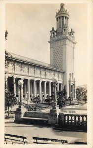 RPPC SAN FRANCISCO ~ Panama Pacific Expo ITALIAN TOWER Court of Palms  Postcard