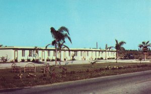 Keystone Motel - Fort Myers, Florida Postcard