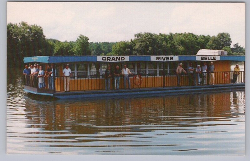 Grand River Belle, Riverboat, Caledonia, Ontario, Vintage Chrome Postcard #2